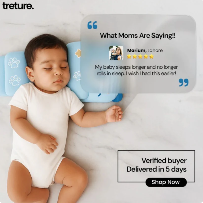 Baby Shaping Head Support Adjustable Pillow