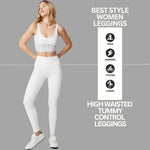 🎇💖High Waisted Tummy Control Leggings for Women, Stretchy Moisture-Wicking &amp; Comfortable Activewear for Women 92% Polyester 8% Spandex &amp; Nylon Blend,💖👖👖