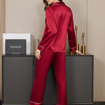 Imported Classic Pure Silk Suit Set (Buy 1 Get 1 Comfy Bra Free)😍