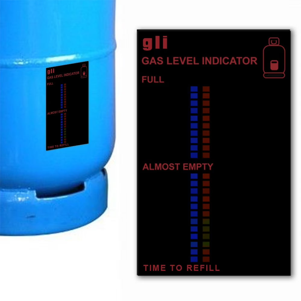 ⛽ Magnetic Gas Cylinder Level Indicator | LPG Propane Butane Fuel Gauge | Reusable Tank Meter 🔥