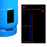 ⛽ Magnetic Gas Cylinder Level Indicator | LPG Propane Butane Fuel Gauge | Reusable Tank Meter 🔥