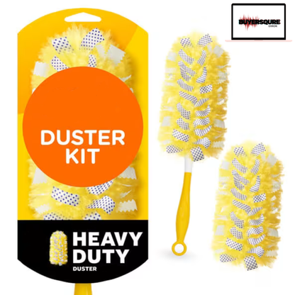 🎁 Buy 1 Get 1 FREE! 🧹 Dusters™ Heavy Duty Starter Kit | Reusable Duster Handle & Refills ✨