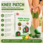 🦵Knee Joint Pain Relief Patch (10-Pack) – Herbal Heat Patches for Joint & Muscle Comfort 💆‍♀️
