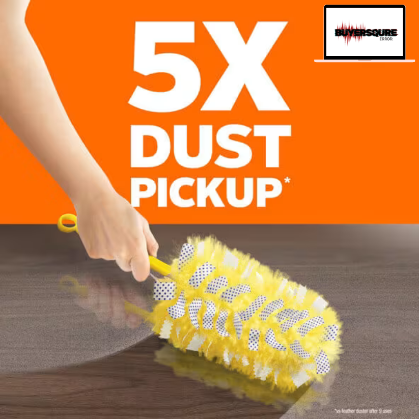 🎁 Buy 1 Get 1 FREE! 🧹 Dusters™ Heavy Duty Starter Kit | Reusable Duster Handle & Refills ✨