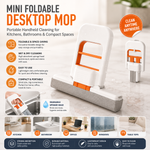 Portable Self-Squeeze Mini Mop – Super Absorbent Cleaning Tool for Kitchen, Bathroom & Home
