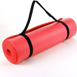 Fitness NBR Yoga Mat 🧘‍♀️💪 Size: 183 x 61 x 1 CM – Perfect for full-body workouts📏 🛑 Non-Slip Surface