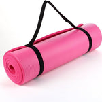 Fitness NBR Yoga Mat 🧘‍♀️💪 Size: 183 x 61 x 1 CM – Perfect for full-body workouts📏 🛑 Non-Slip Surface