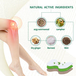 🦵Knee Joint Pain Relief Patch (10-Pack) – Herbal Heat Patches for Joint & Muscle Comfort 💆‍♀️