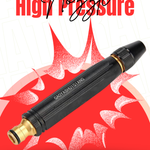 🔥 Imported High Pressure Adjustable Water Spray Nozzle – Heavy Duty Brass Connector | Car Wash & Gardening Pro Tool