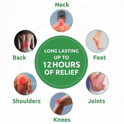 🦵Knee Joint Pain Relief Patch (10-Pack) – Herbal Heat Patches for Joint & Muscle Comfort 💆‍♀️