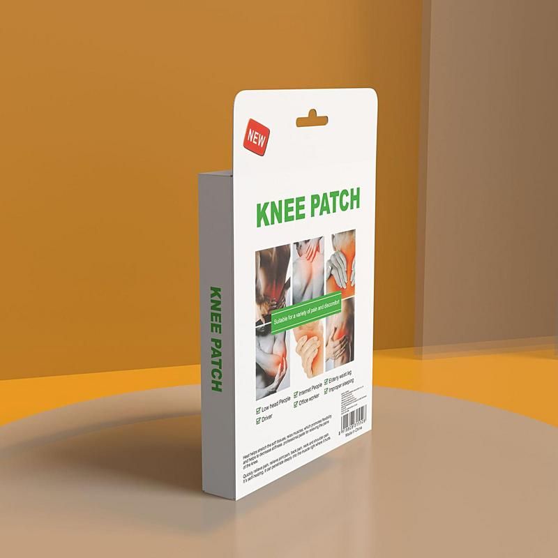 🦵Knee Joint Pain Relief Patch (10-Pack) – Herbal Heat Patches for Joint & Muscle Comfort 💆‍♀️