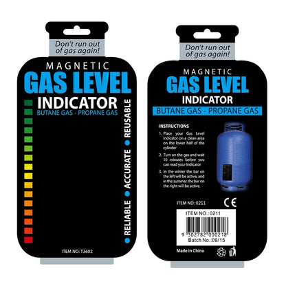 ⛽ Magnetic Gas Cylinder Level Indicator | LPG Propane Butane Fuel Gauge | Reusable Tank Meter 🔥