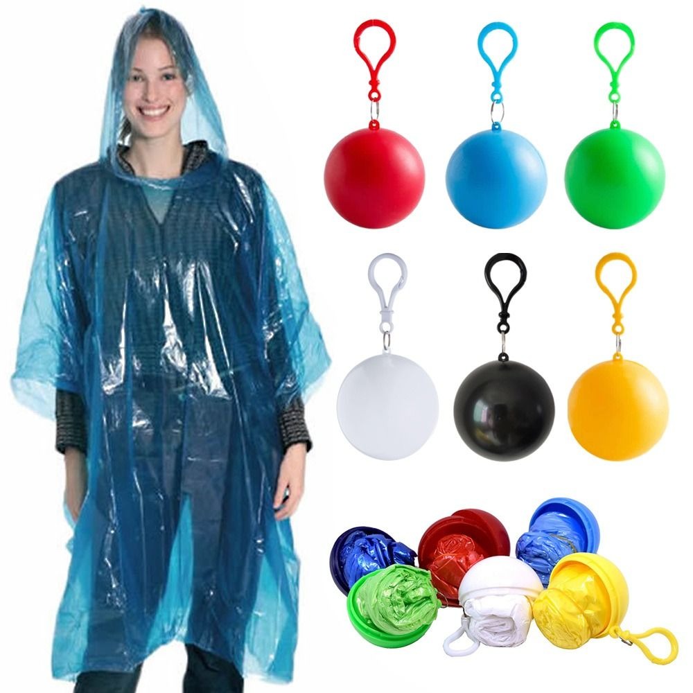 🎁 Buy 1 Get 1 FREE! 🌧️ Portable Raincoat Ball | Compact Waterproof Emergency Rain Poncho for Travel, Camping & Outdoor Use ☔
