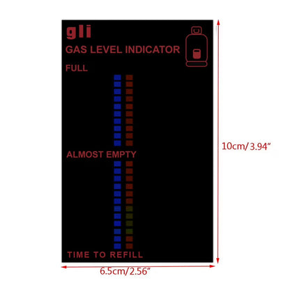⛽ Magnetic Gas Cylinder Level Indicator | LPG Propane Butane Fuel Gauge | Reusable Tank Meter 🔥