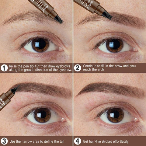 Eyebrow Pen Waterproof Pencil | Long Lasting Professional