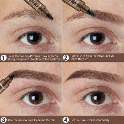 Eyebrow Pen Waterproof Pencil | Long Lasting Professional