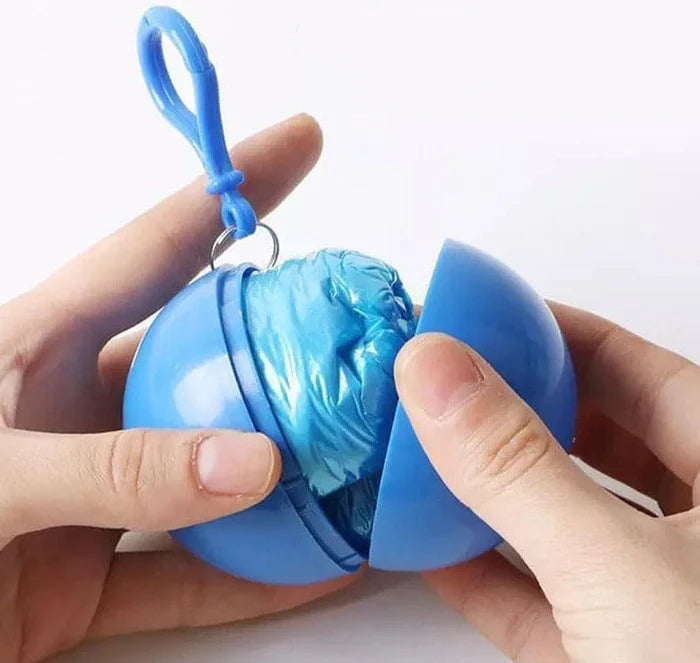 🎁 Buy 1 Get 1 FREE! 🌧️ Portable Raincoat Ball | Compact Waterproof Emergency Rain Poncho for Travel, Camping & Outdoor Use ☔