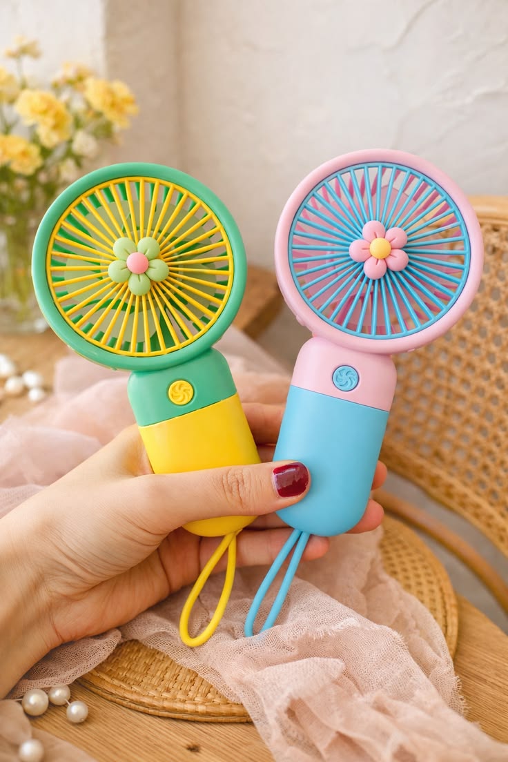 🐰 BunnyBreeze™ Fan Portable Rechargeable