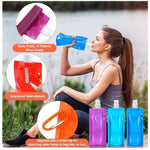 🎁 Buy 1 Get 1 FREE! 💧 480ml Collapsible Water Bottle | BPA-Free Reusable Folding Water Pouch | Hiking, Camping & Travel Bottle 🏕️